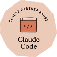 Claude Code partner badge